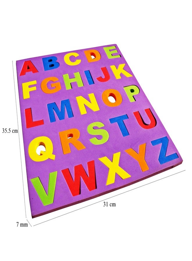 MUREN® Interlocking Alphabet Puzzle with Flags for Kids Learning & Education-Early Learning Mind Games for Kids- Puzzle with Flags, and Manual, for 3+ Years Old-Multicolor - Image 2